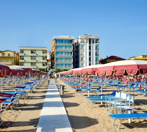 Your stay starts from here...directly on the sea of ​​Gabicce